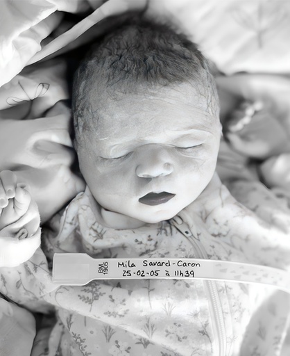 Bébé Mila Savard Caron